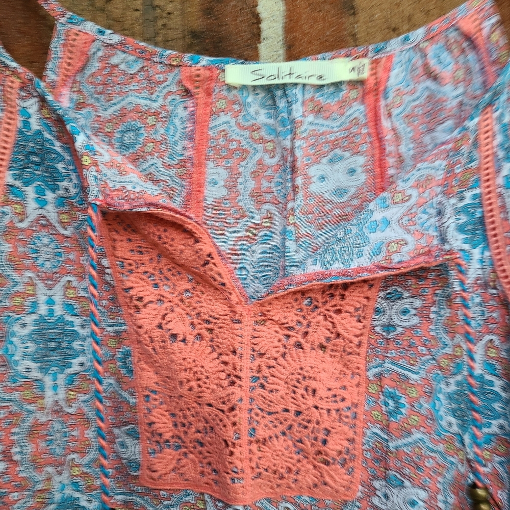 Solitaire Boho Tank Top - Picture 2 of 8